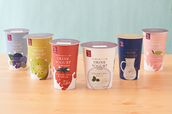 All original drinkable yogurt products are changed to paper cups