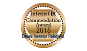 Internet IR 優秀賞 2015